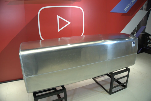 Обзор алюминиевых топливных баков DAF с профилем 700x700